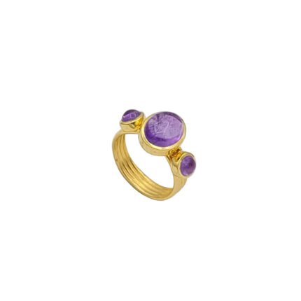inel-din-argint-925-placat-cu-aur-galben-cu-trei-ametiste-cabochon