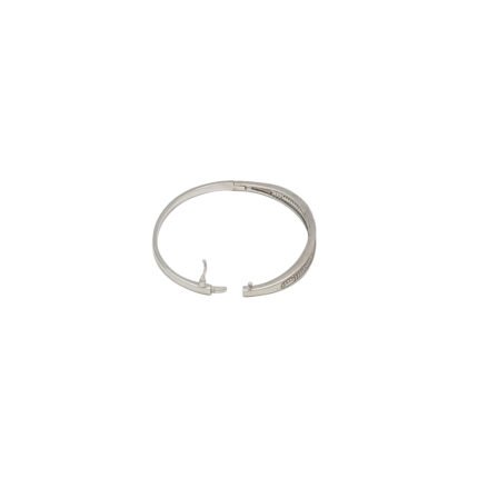 Brățară fixă din argint 925 rodiat cu cubic zirconia